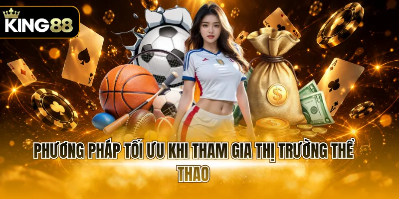 Phương pháp tối ưu khi tham gia thị trường thể thao